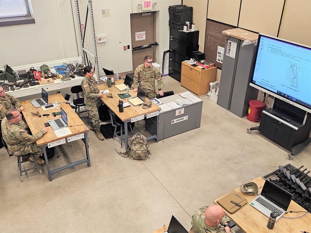 Soldiers gain unit armorer skills in unique course at Fort McCoy’s RTS-Maintenance