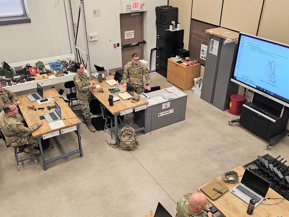 Soldiers gain unit armorer skills in unique course at Fort McCoy’s RTS-Maintenance