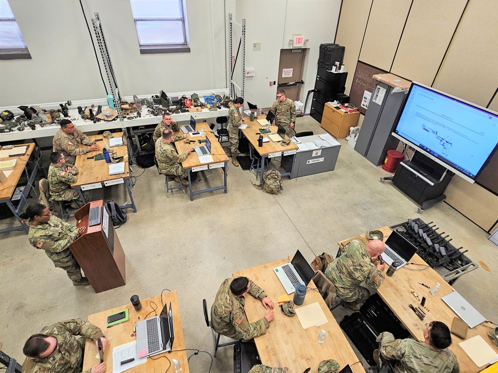 Soldiers gain unit armorer skills in unique course at Fort McCoy’s RTS-Maintenance