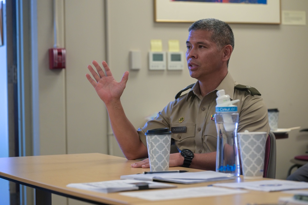 Brig. Gen. Okamura Provides Update at the Hawaii State Emergency Response Commission Meeting