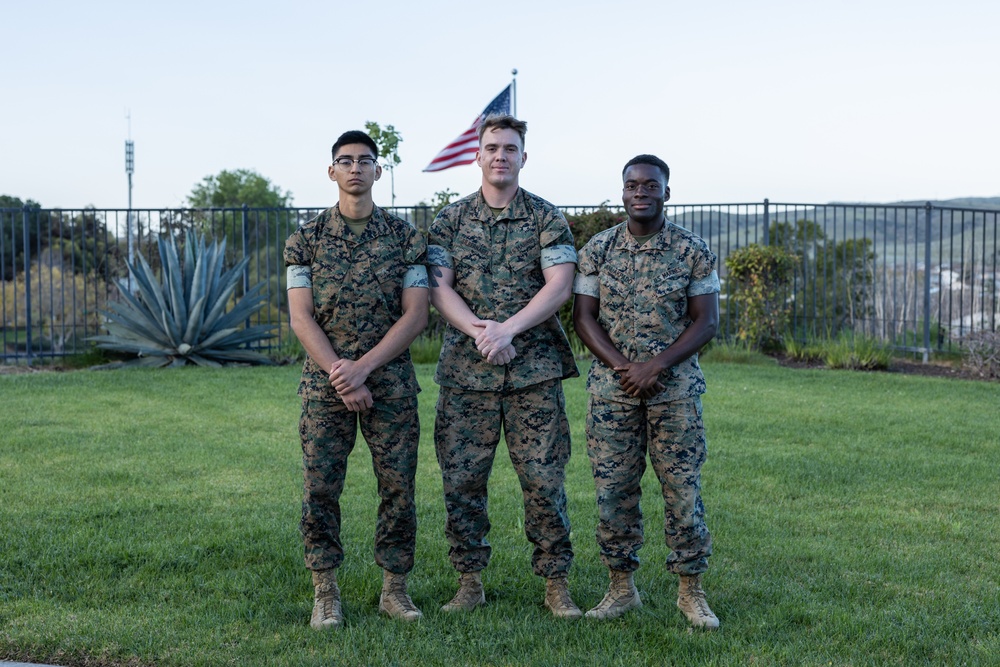 MCI-West Commanding General recognizes Marine of the Year, Marine of the Quarter and NCO of the Quarter