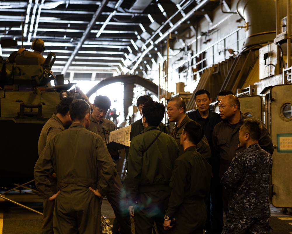 Iron Fist 24: Amphibious Landing Exercise, Light Armored Vehicle Support