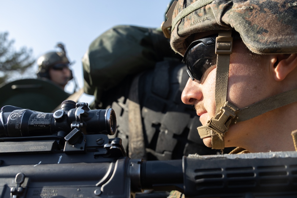 Iron Fist 24: Amphibious Landing Exercise, Light Armored Vehicle Support