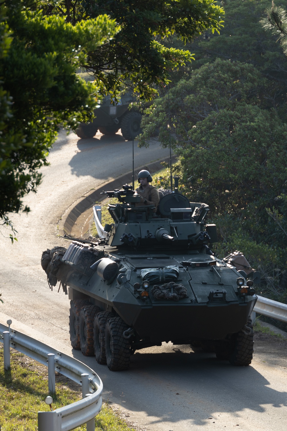 Iron Fist 24: Amphibious Landing Exercise, Light Armored Vehicle Support
