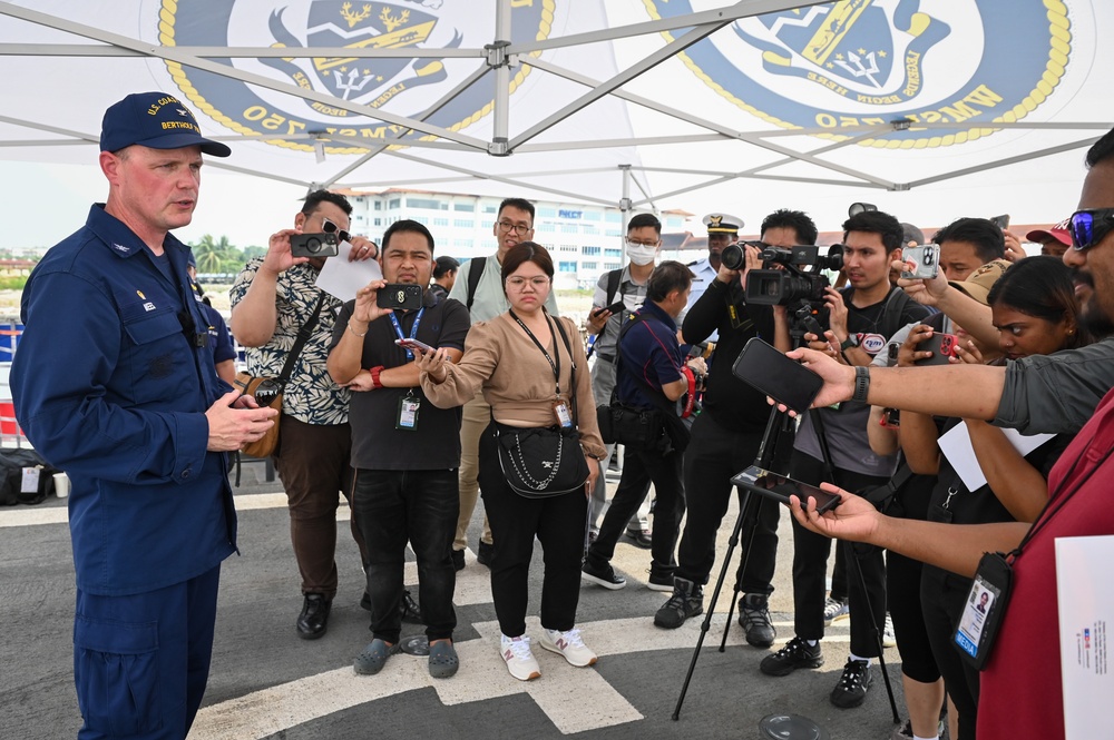 U.S. Coast Guard Cutter Bertholf visits Malaysia, strengthens partnerships with Southeast Asia Regional allies