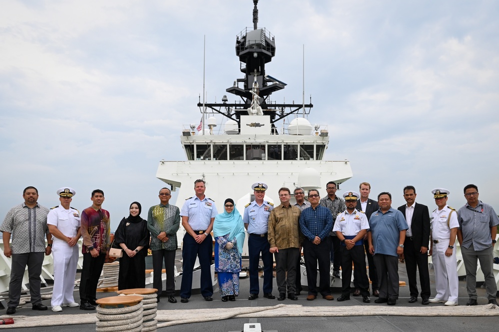 U.S. Coast Guard Cutter Bertholf visits Malaysia, strengthens partnerships with Southeast Asia Regional allies