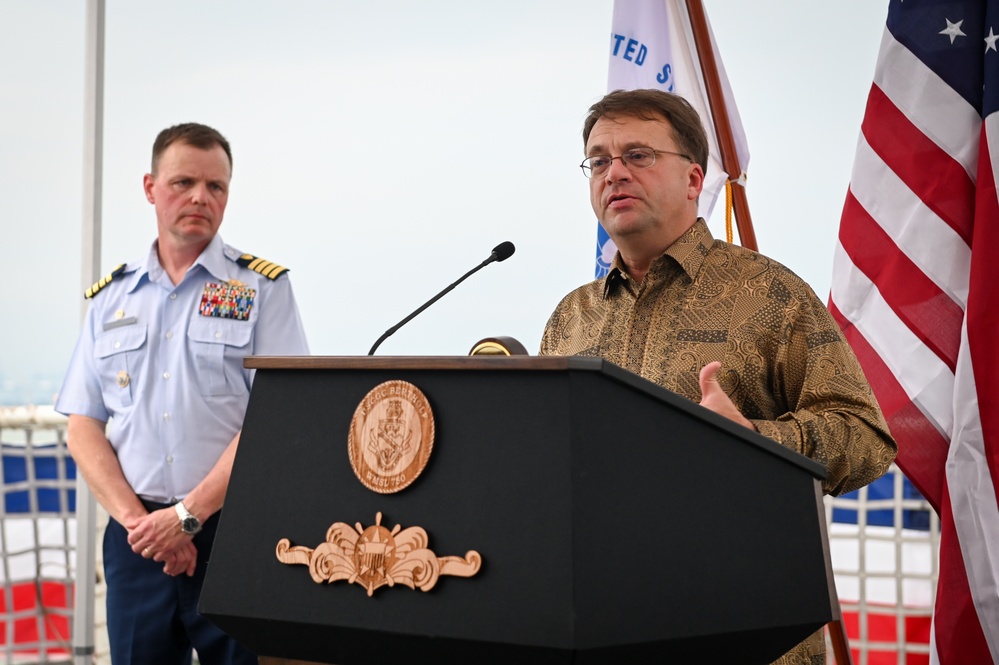 U.S. Coast Guard Cutter Bertholf visits Malaysia, strengthens partnerships with Southeast Asia Regional allies