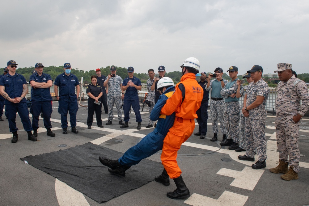 U.S. Coast Guard Cutter Bertholf visits Malaysia, strengthens partnerships with Southeast Asia Regional allies
