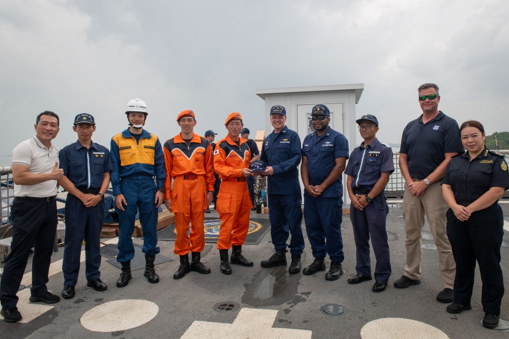 U.S. Coast Guard Cutter Bertholf visits Malaysia, strengthens partnerships with Southeast Asia Regional allies