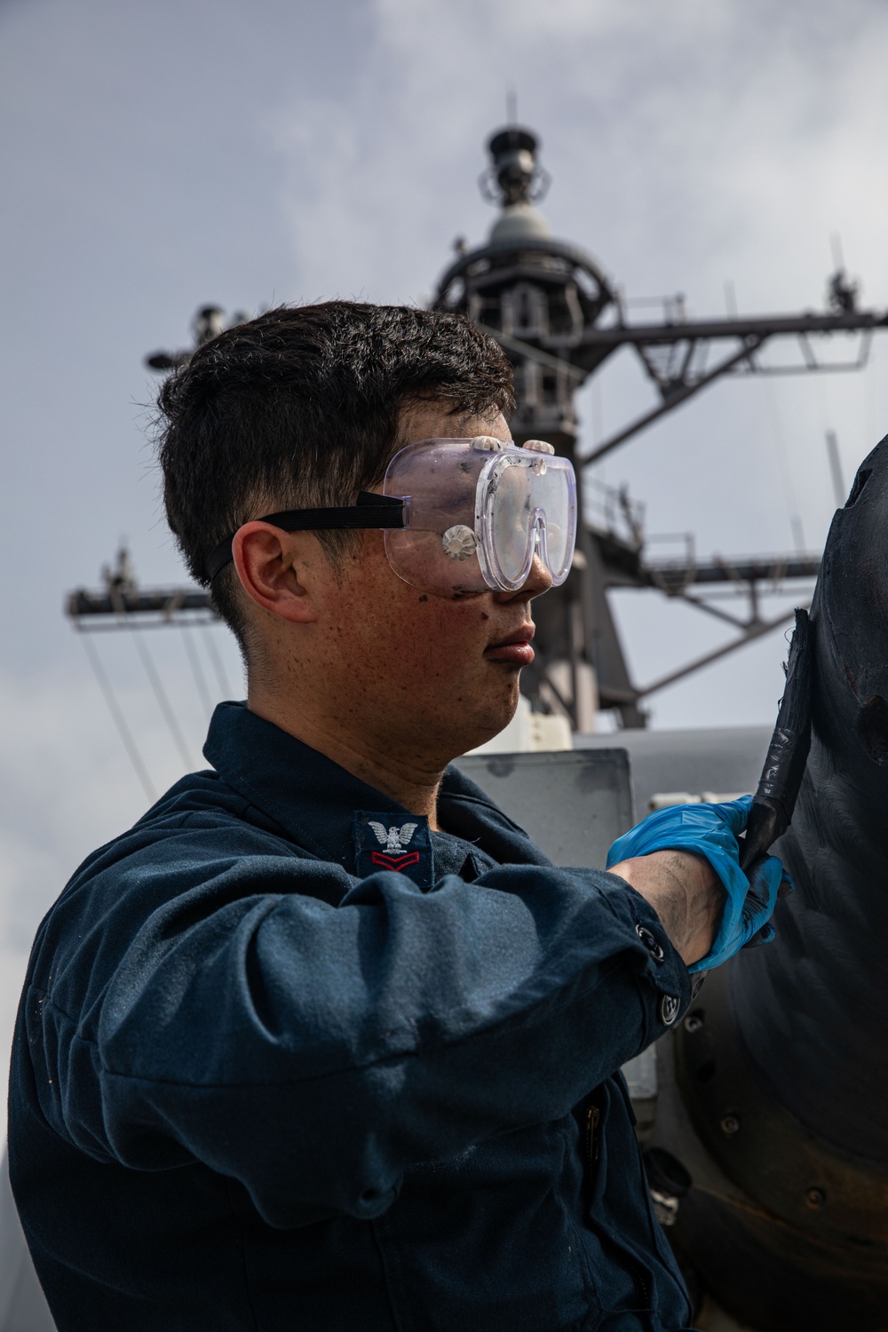 USS Laboon (DDG 58) Conducts Daily Operations in the Red Sea