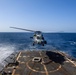 USS Mason Conducts Flight Quarters in Red Sea