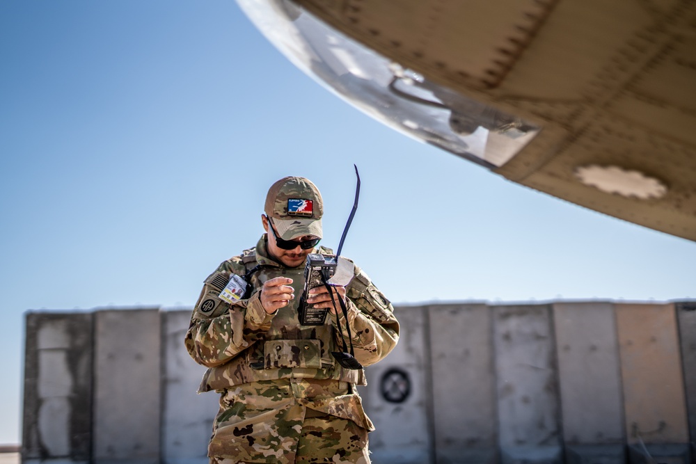 CH-47 Prep for DART Exercise