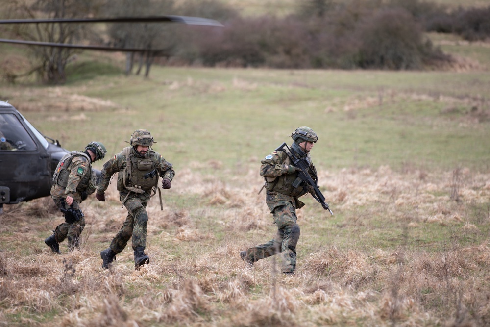 Allied Spirit 24 Participants Conduct Medical and Casualty Evacuation Training