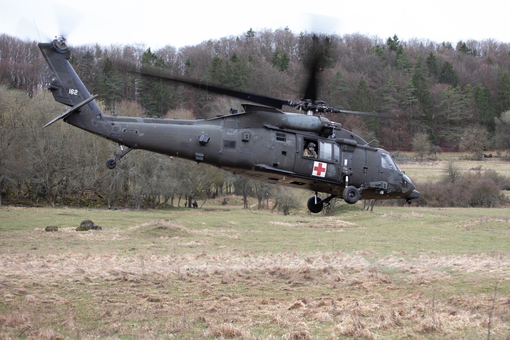Allied Spirit 24 Participants Conduct Medical and Casualty Evacuation Training