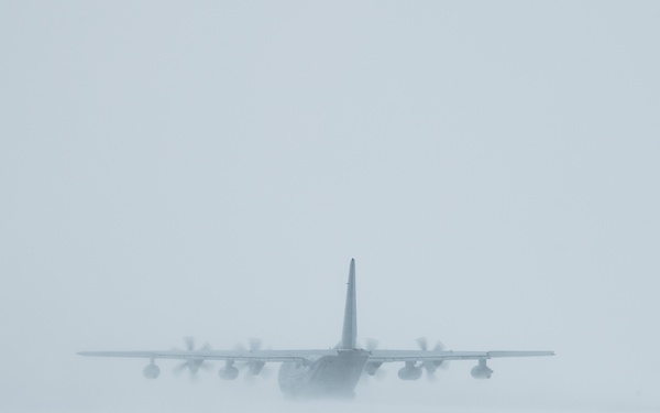 U.S. Marines with Marine Aerial Refueler Transport Squadron (VMGR) 252 depart Norway after Exercise Nordic Response 24