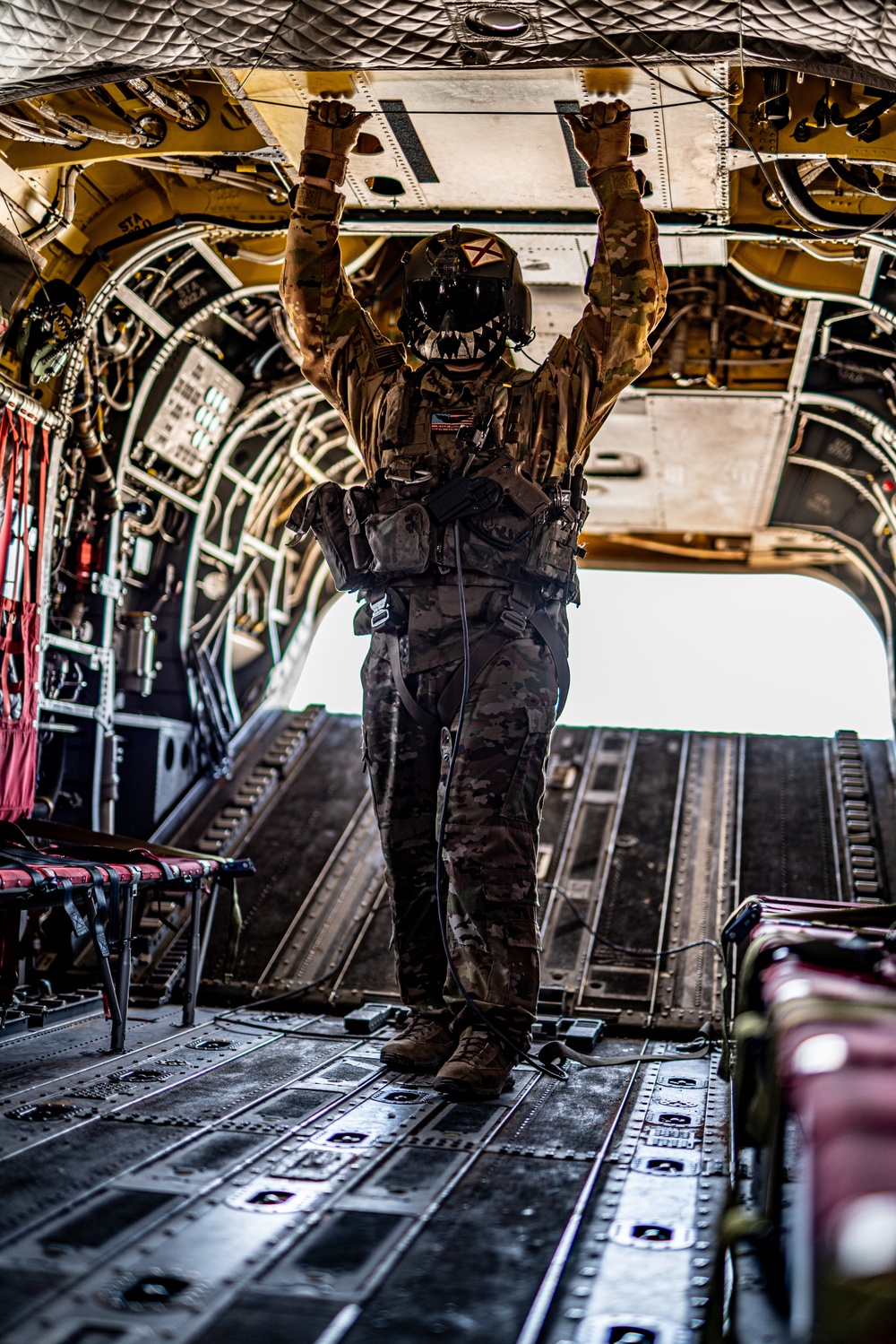 CH-47 Prep for DART Exercise