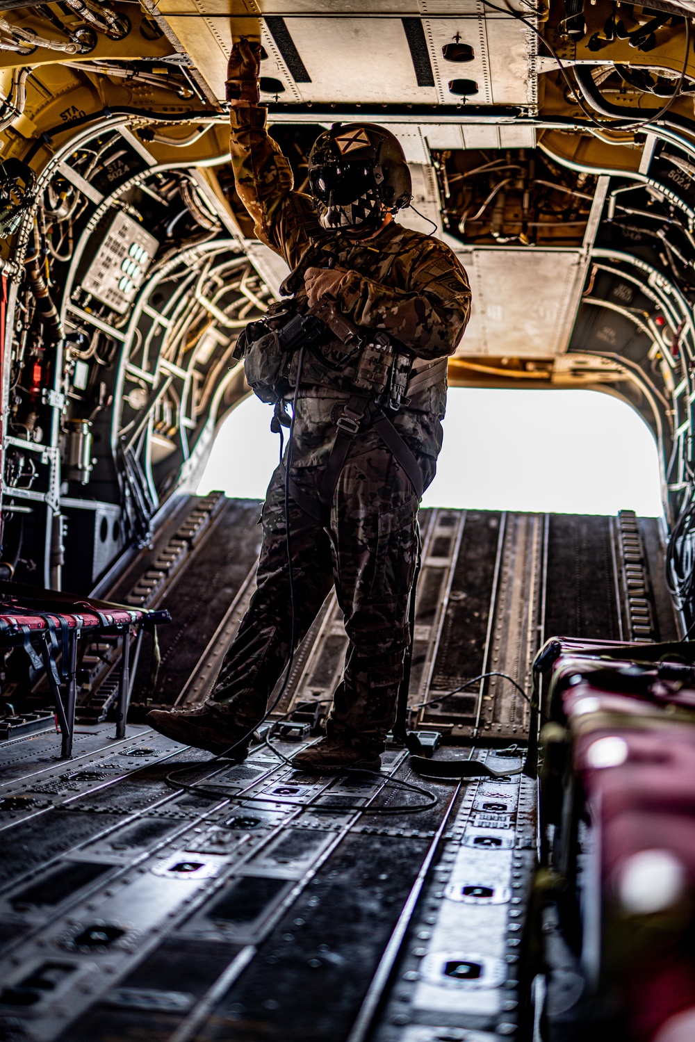 CH-47 Prep for DART Exercise