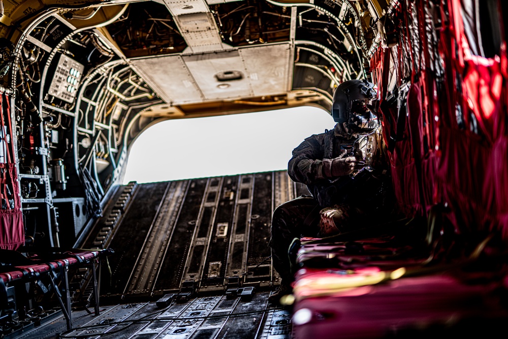 CH-47 Prep for DART Exercise