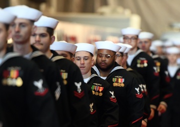 PCU Idaho (SSN 799) Christening Ceremony