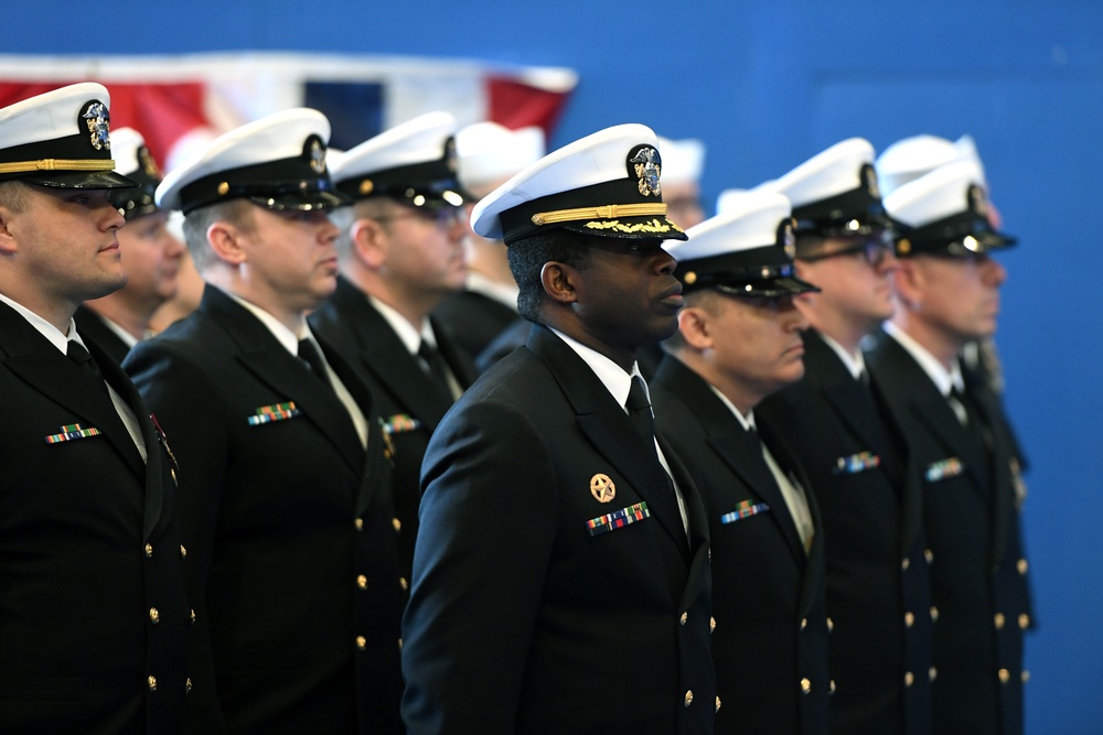 PCU Idaho (SSN 799) Christening Ceremony