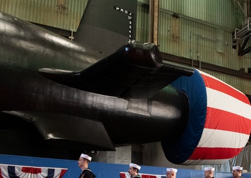 PCU Idaho (SSN 799) Christening