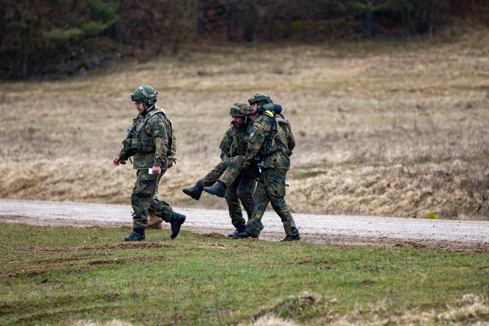 Bundeswehr prepares for movement during Allied Spirit 24