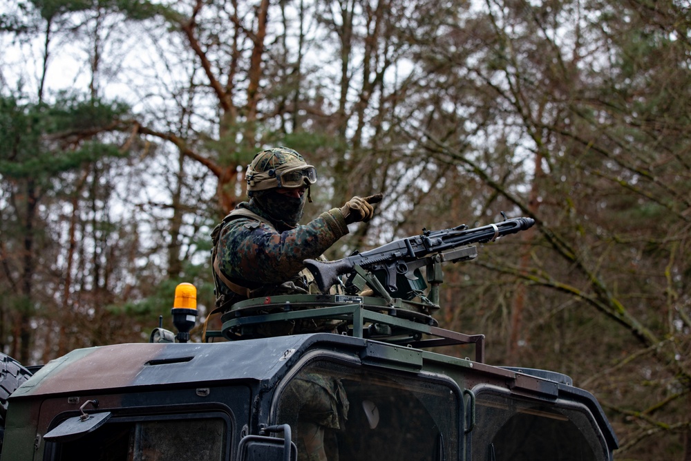 Bundeswehr prepares for movement during Allied Spirit 24