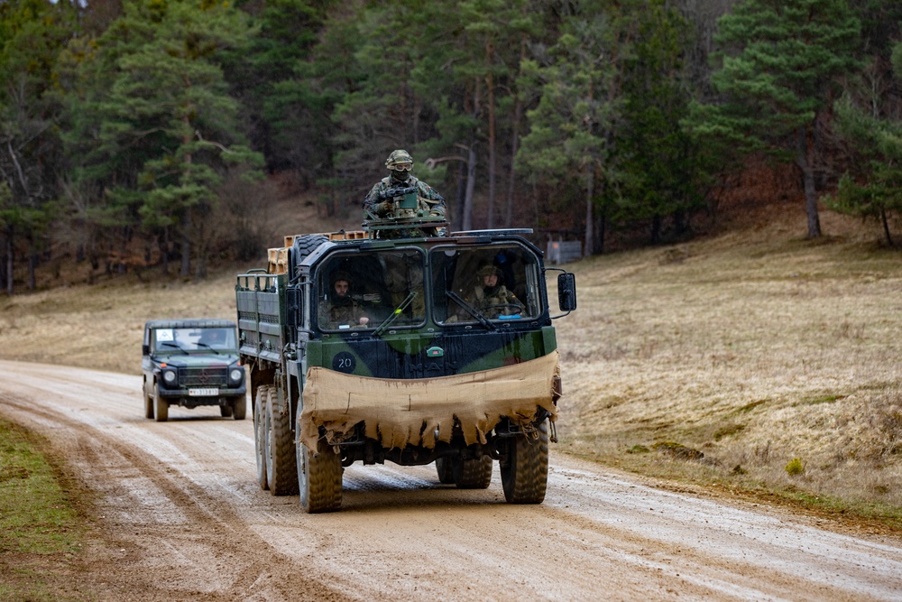 Bundeswehr prepares for movement during Allied Spirit 24