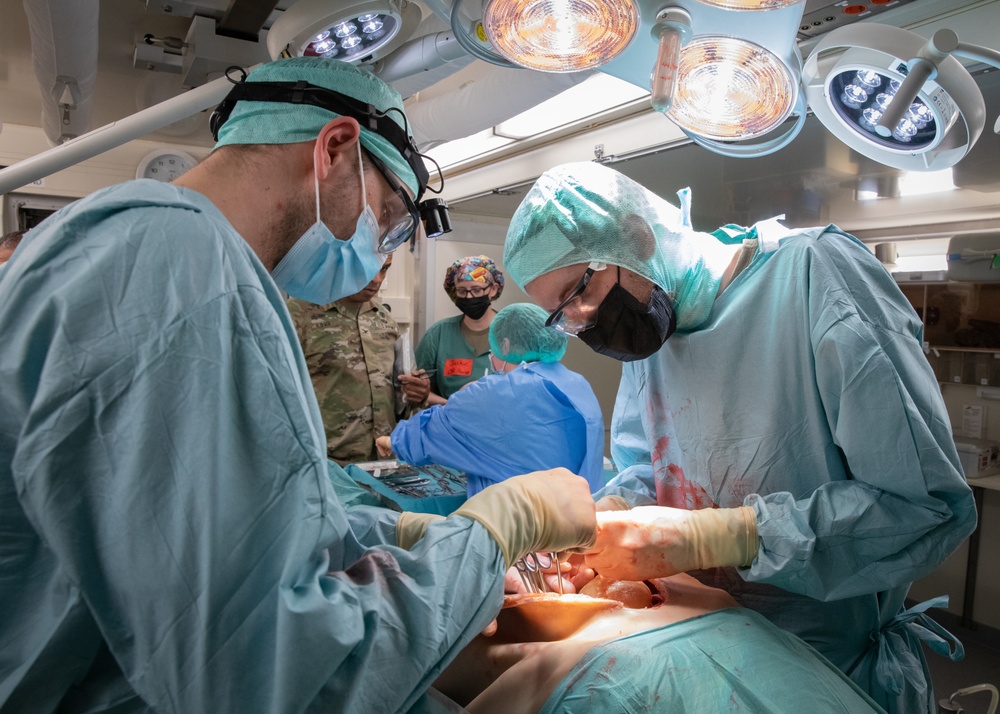 Medical Support Unit - Europe Participates in Allied Spirit