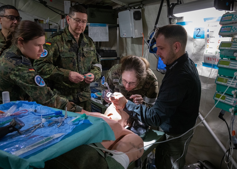 Medical Support Unit - Europe Participates in Allied Spirit