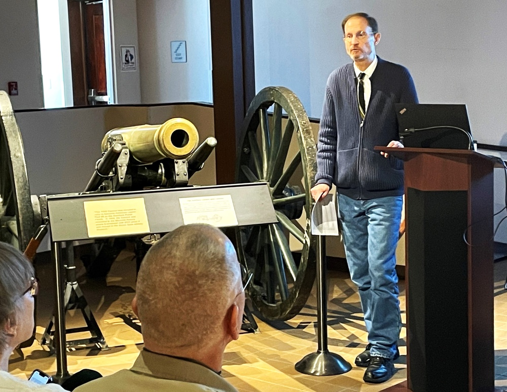 Local Author Speaks at Illinois State Military Museum About Camp Butler and General Sherman
