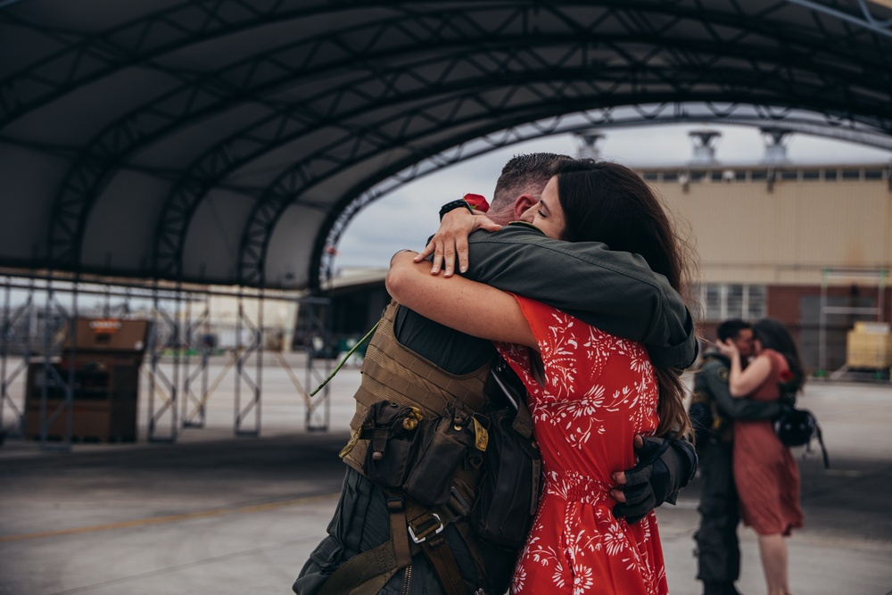 26th MEU(SOC) Marines return from eight-month deployment as the Tri-GCC Immediate Crisis Response Force