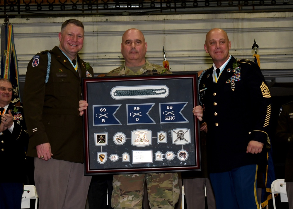 1-69 Infantry Regiment Honors Retirees