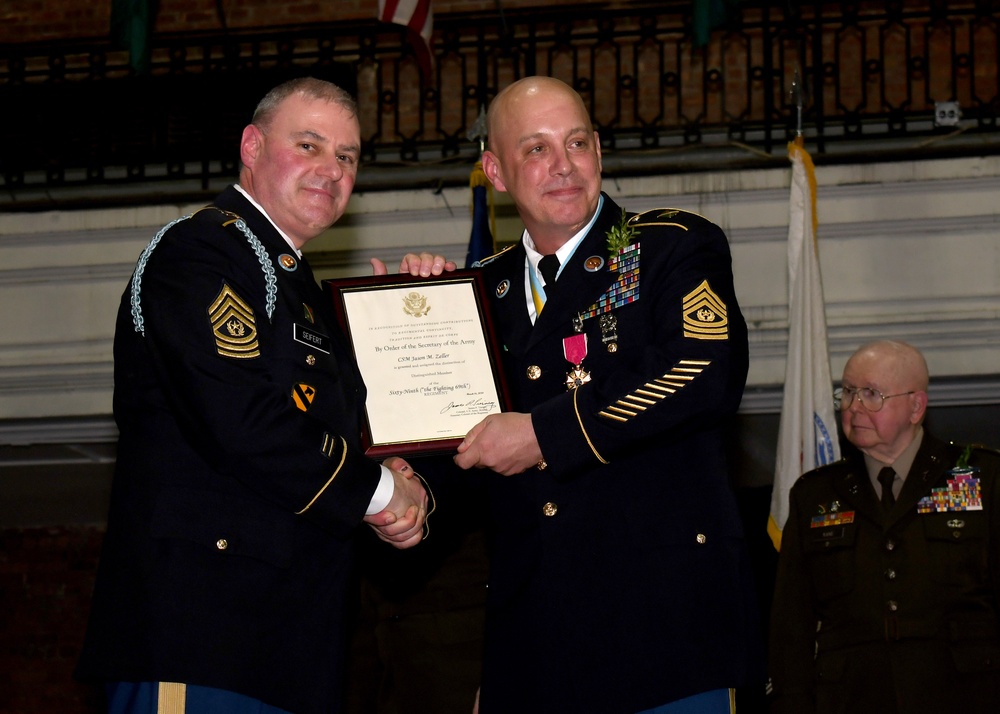 1-69 Infantry Regiment Honors Retirees