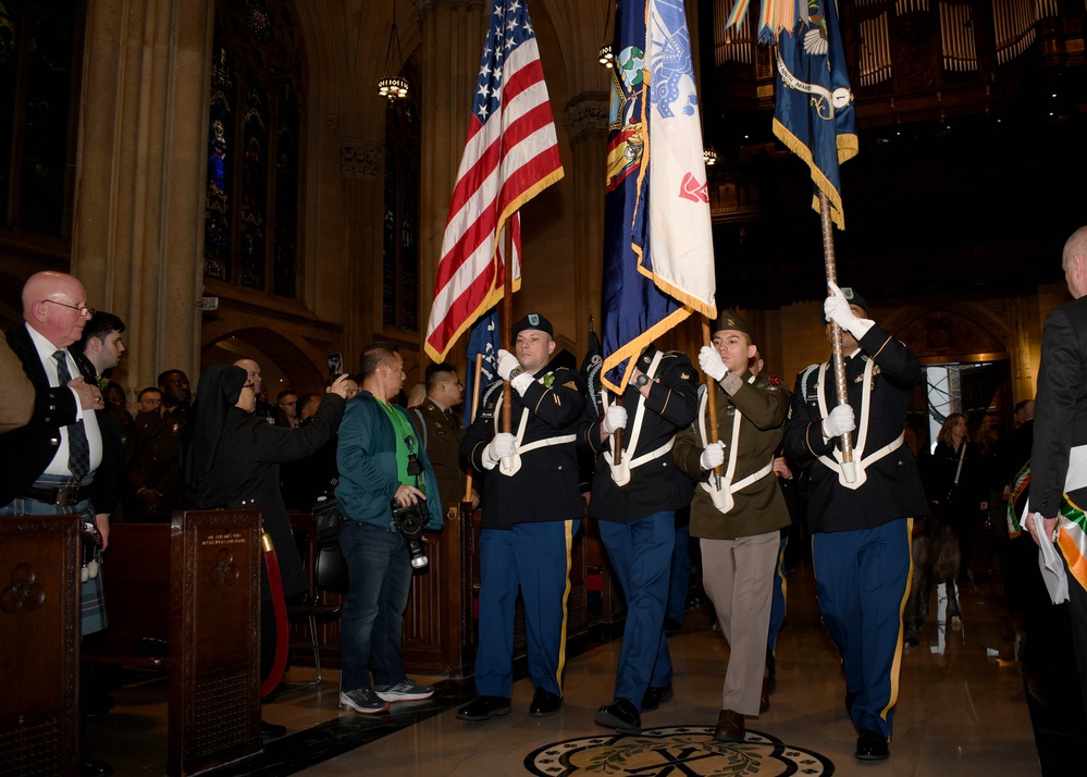 1-69 Infantry Regiment Leads Annual NYC Saint Patrick’s Day Parade