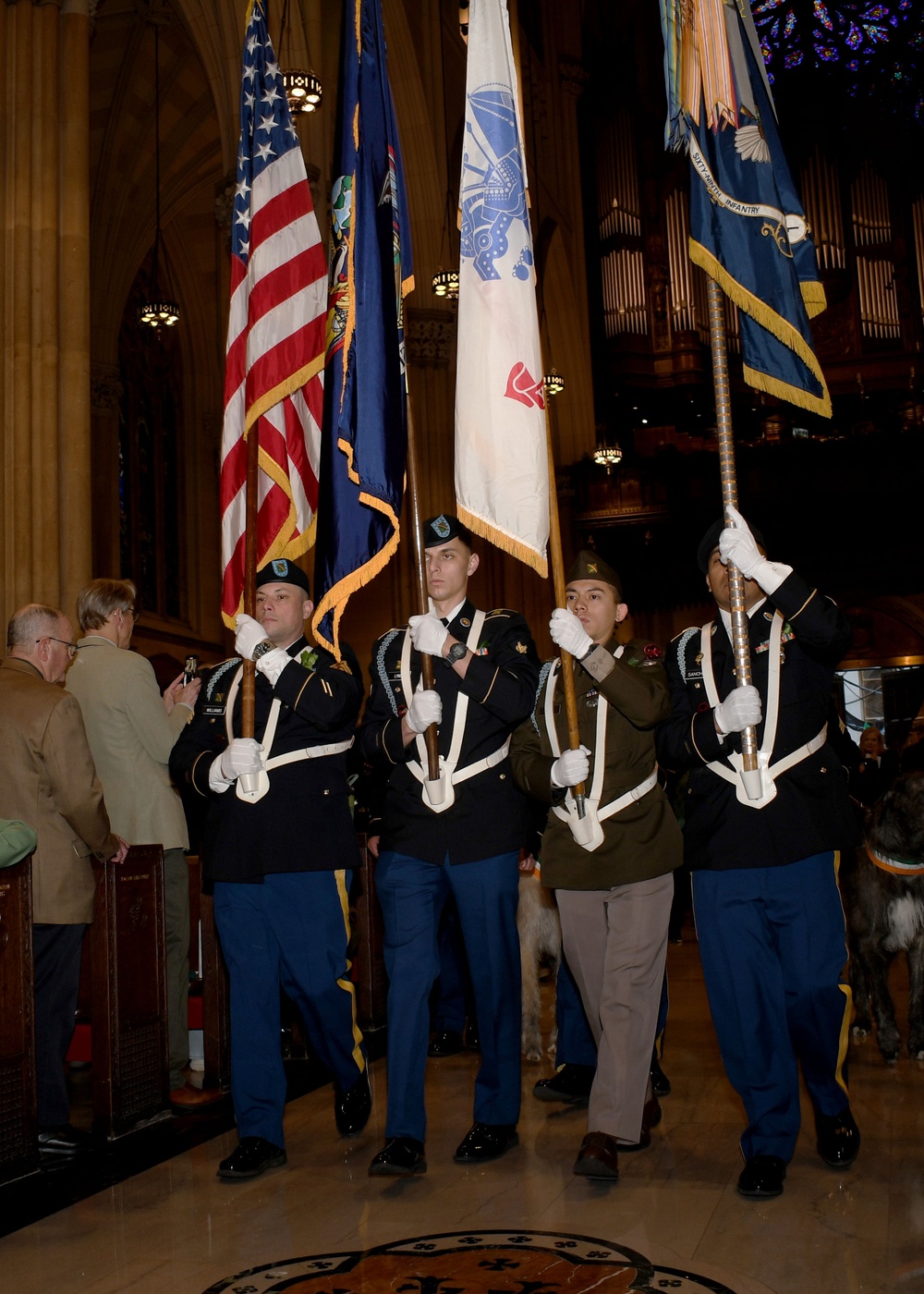 1-69 Infantry Regiment Leads Annual NYC Saint Patrick’s Day Parade