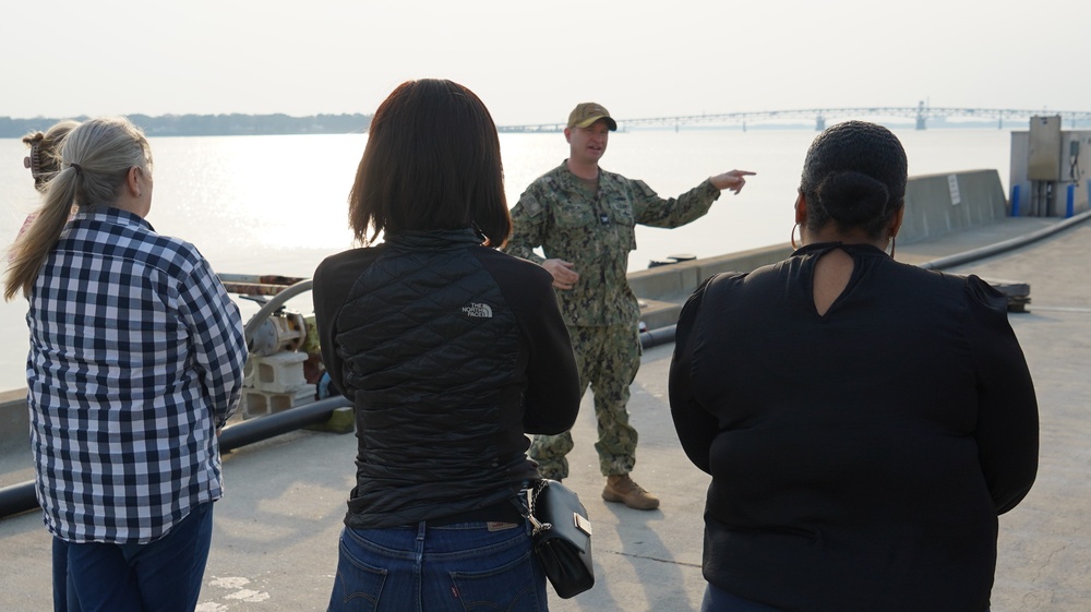 NWS Yorktown Fleet &amp; Family Support Center installation tour