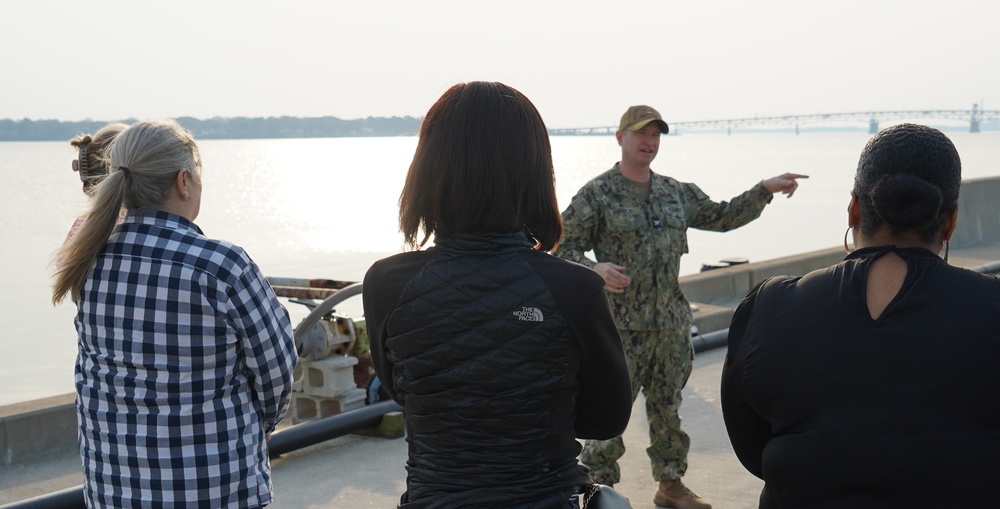 NWS Yorktown Fleet &amp; Family Support Center installation tour