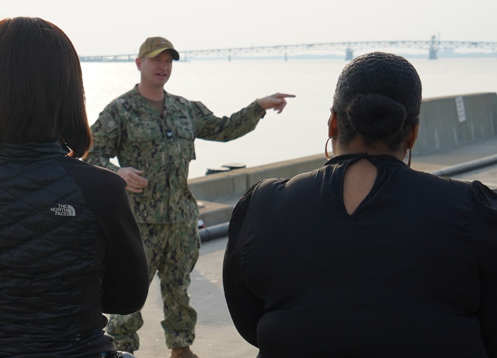 NWS Yorktown Fleet &amp; Family Support Center installation tour