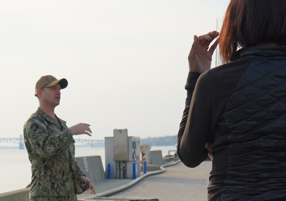 NWS Yorktown Fleet &amp; Family Support Center installation tour