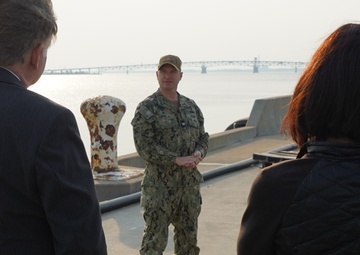 NWS Yorktown Fleet &amp; Family Support Center installation tour