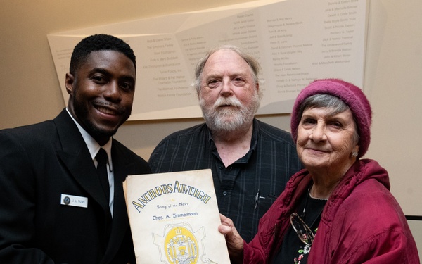 Navy Band Sea Chanters performs at Walton Arts Center