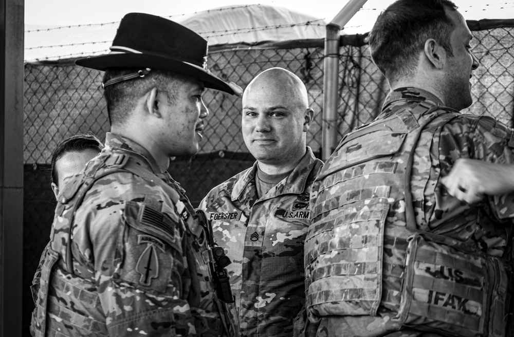 Paratroopers Receive Combat Medic Badge