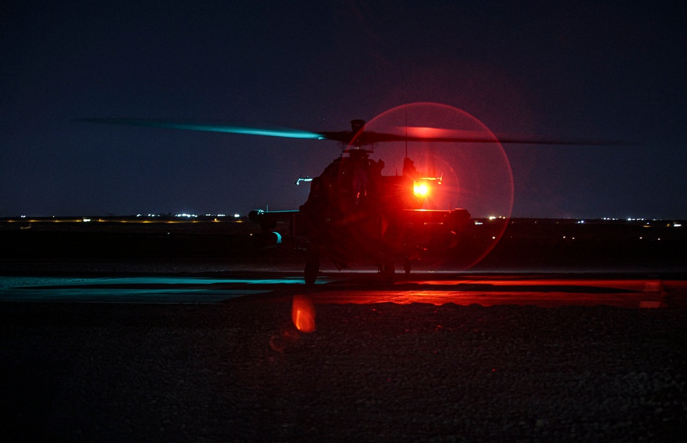 82nd CAB Apache Night QRF