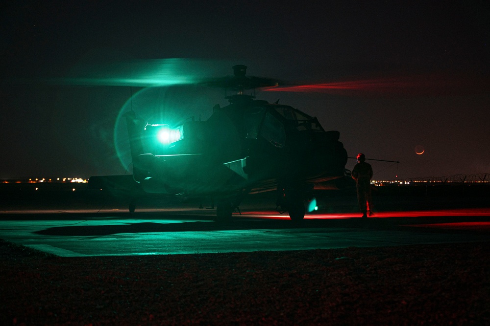 82nd CAB Apache Night QRF