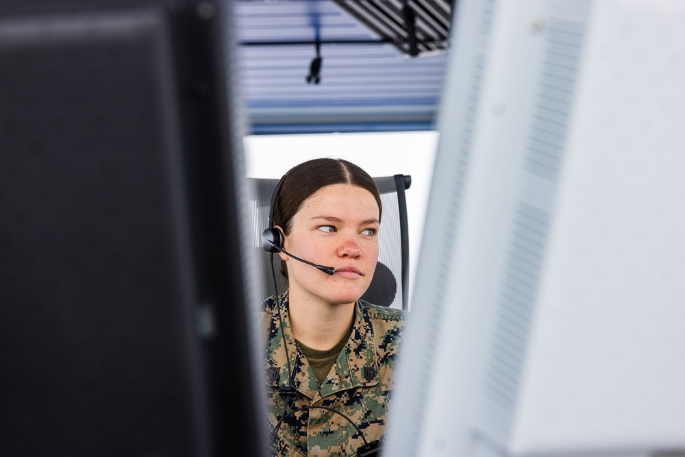 U.S. Marines with Marine Air Control Squadron (MACS) 2 conduct daily operations during Exercise Nordic Response 24