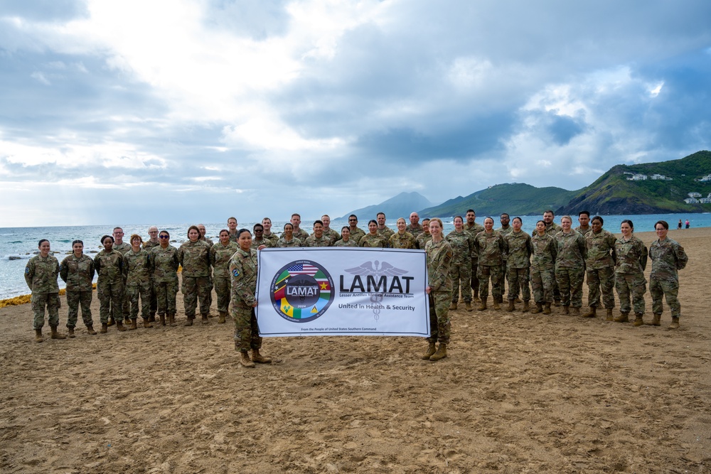 Air Force medical team launches LAMAT assistance mission in St. Kitts and Nevis