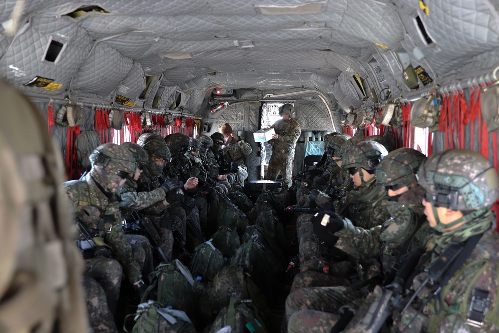 Freedom Shield 24, combined air assault training