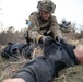Dutch Soldier Conducts A Search On Enemy Casuality During Allied Spirit 24