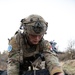 Dutch Soldier Conducts A Search On Enemy Casuality During Allied Spirit 24